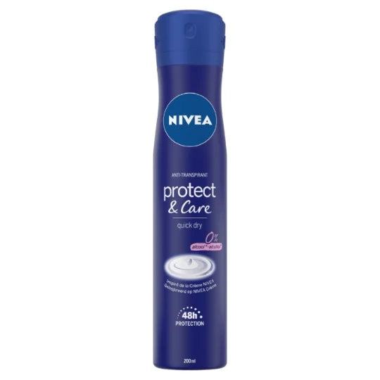 Nivea Protect & Care Anti-Transpirant Protection 48H Déodorant Spray 200 ml