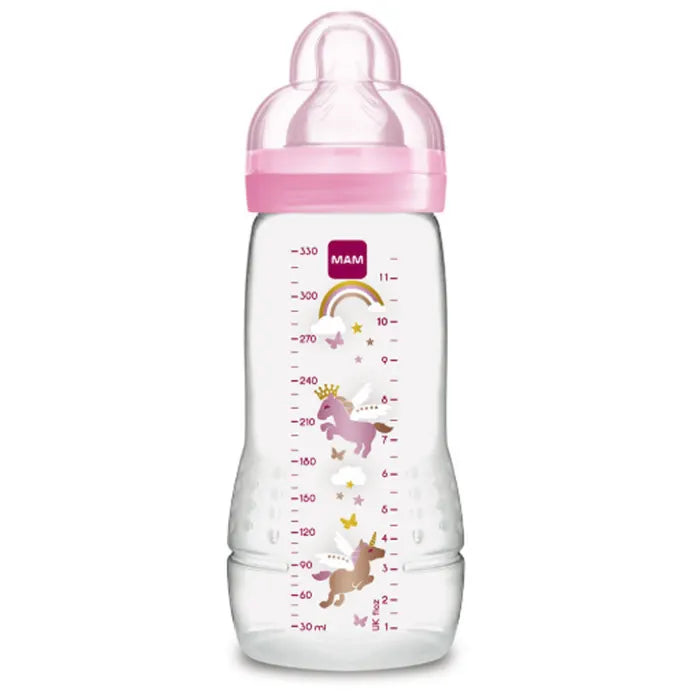 Mam Biberon En Plastique Débit X 2ème Age 6 Mois Et Plus 330 ml