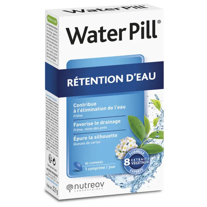 Nutreov Water Pill Retention d'Eau x30 comprimés