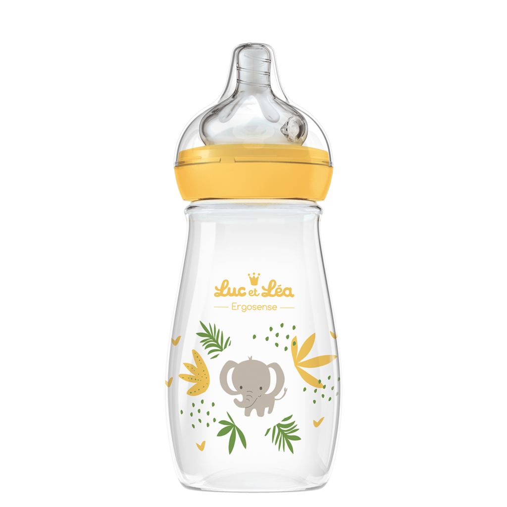 Luc et Léa Biberon en Plastique Anti-Colique 270 ml