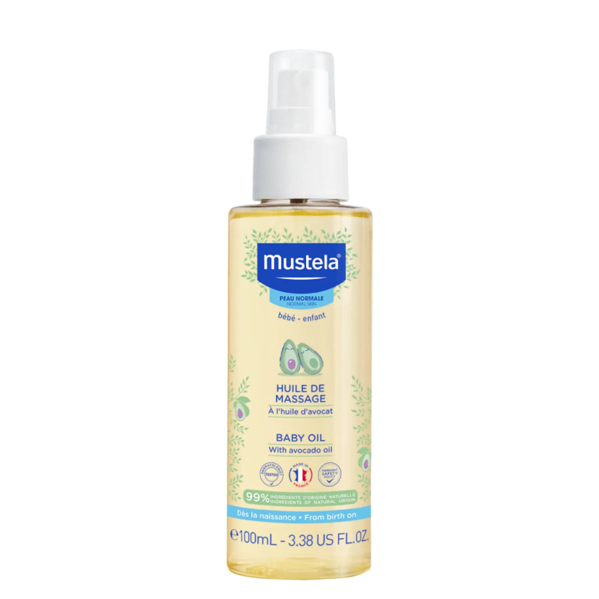 Mustela Bébé Huile de Massage 100ml