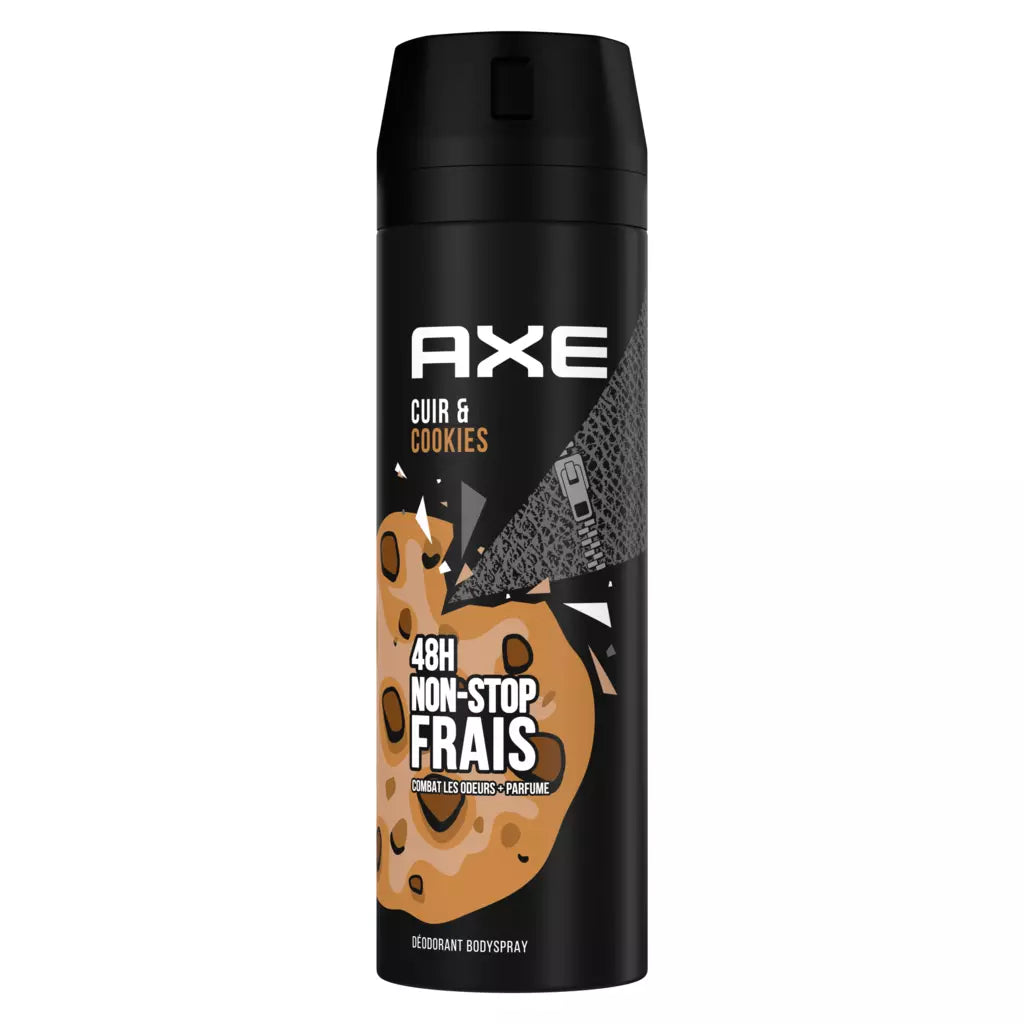Axe Suprême Déodorant Homme Spray Cuir & Cookies 48h Fraîcheur&Parfum 200ml