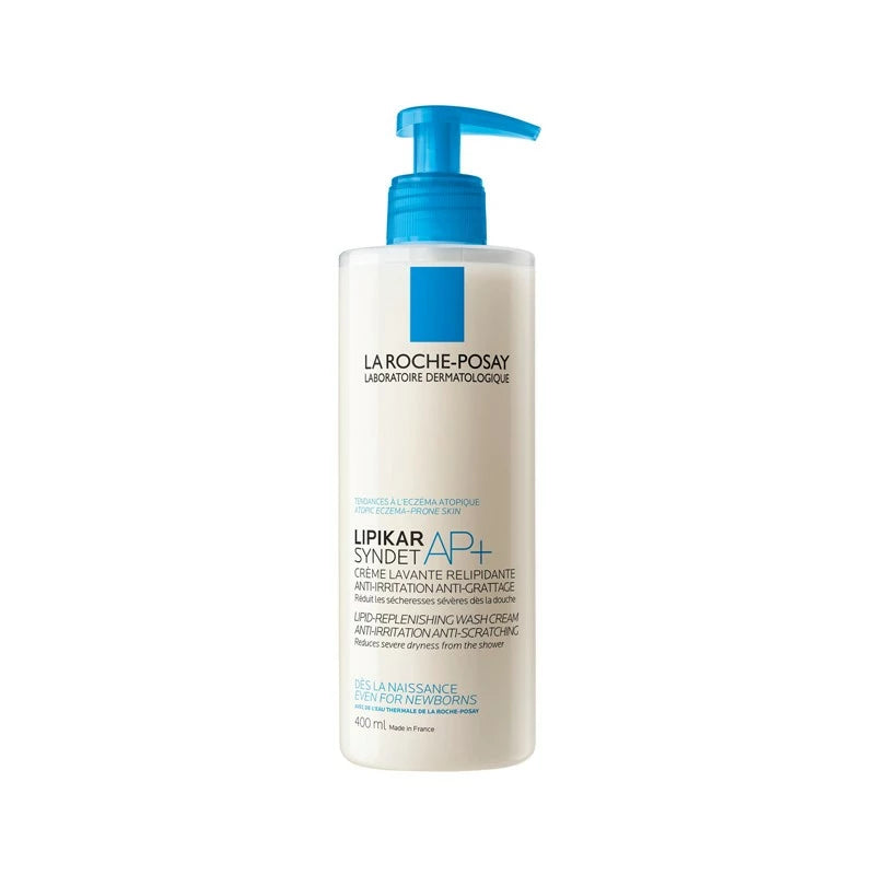 La Roche-Posay Lipikar Syndet AP+ Peau À Tendance Atopique Flacon Pompe 400ml