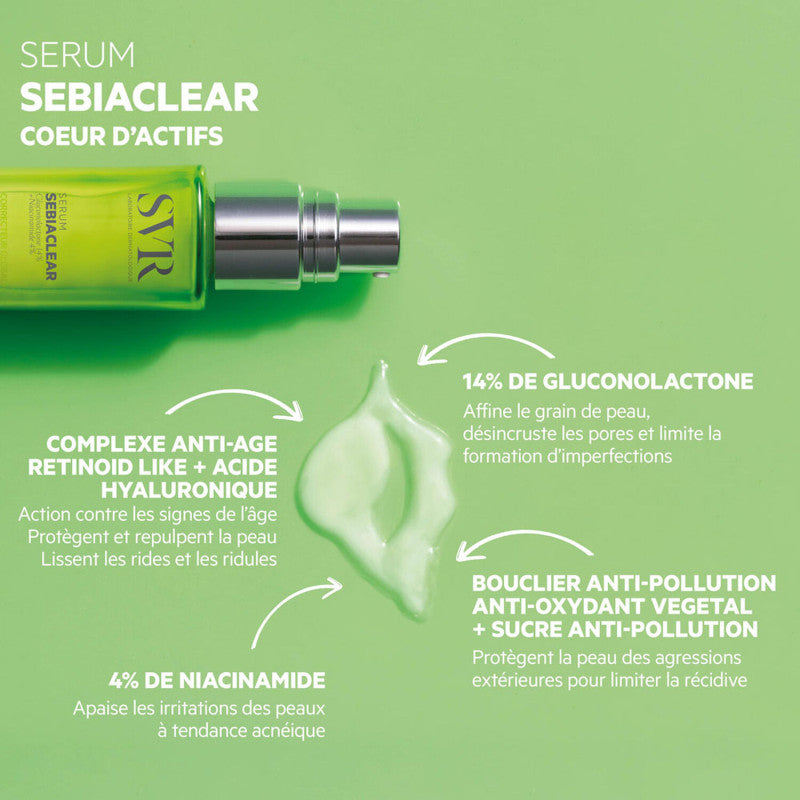 SVR sebiaclear sérum correcteur global 30ml