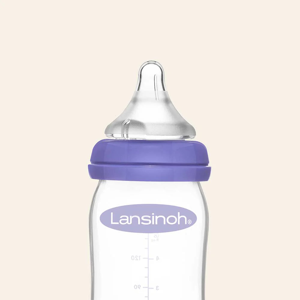 Lansinoh Biberon Verre Natural Wave 240 ml
