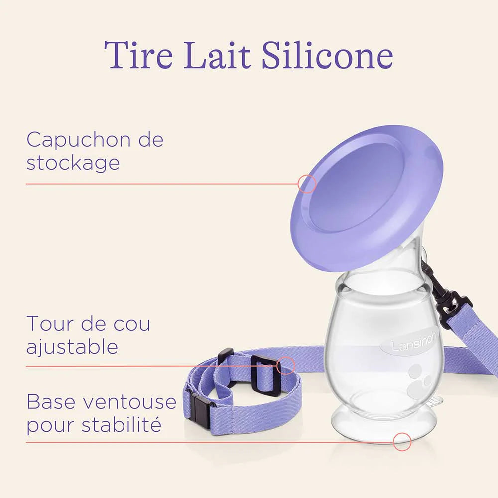 Lansinoh Recueil Lait - Tire Lait Silicone