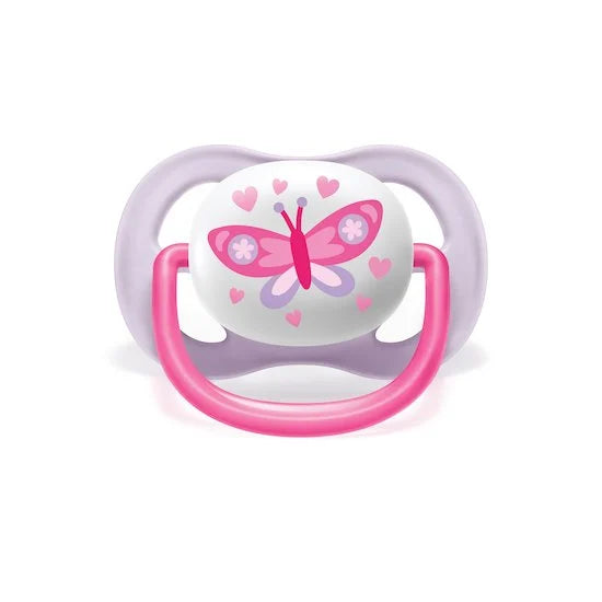 Philips Avent Lot de 2 sucettes Ultra Air sans BPA pour les bébés âgés de 0 à 6 mois