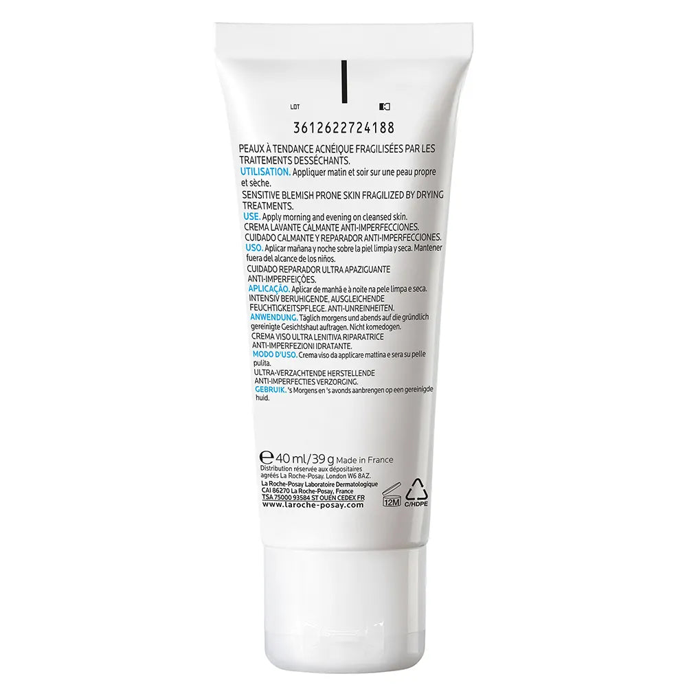 La Roche-Posay Effaclar H Iso-Biome Soin Réparateur Apaisant 40ml