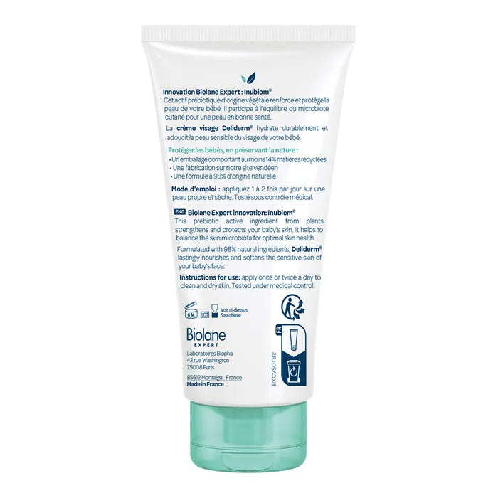 Biolane Deliderm - Crémé Visage 50 ml