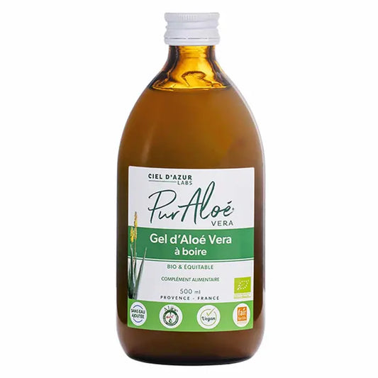 Gel À Boire Aloé Vera Natif Bio 500ml