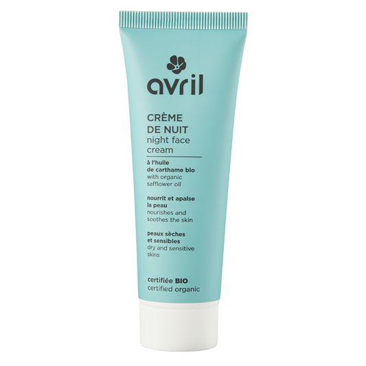 AVRIL - Crème de Nuit Peaux Sèches et Sensibles Bio 50 ml