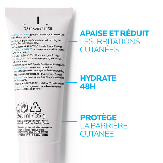 La Roche-Posay Toleriane Sensitive Soin hydratant apaisant protecteur 40ml