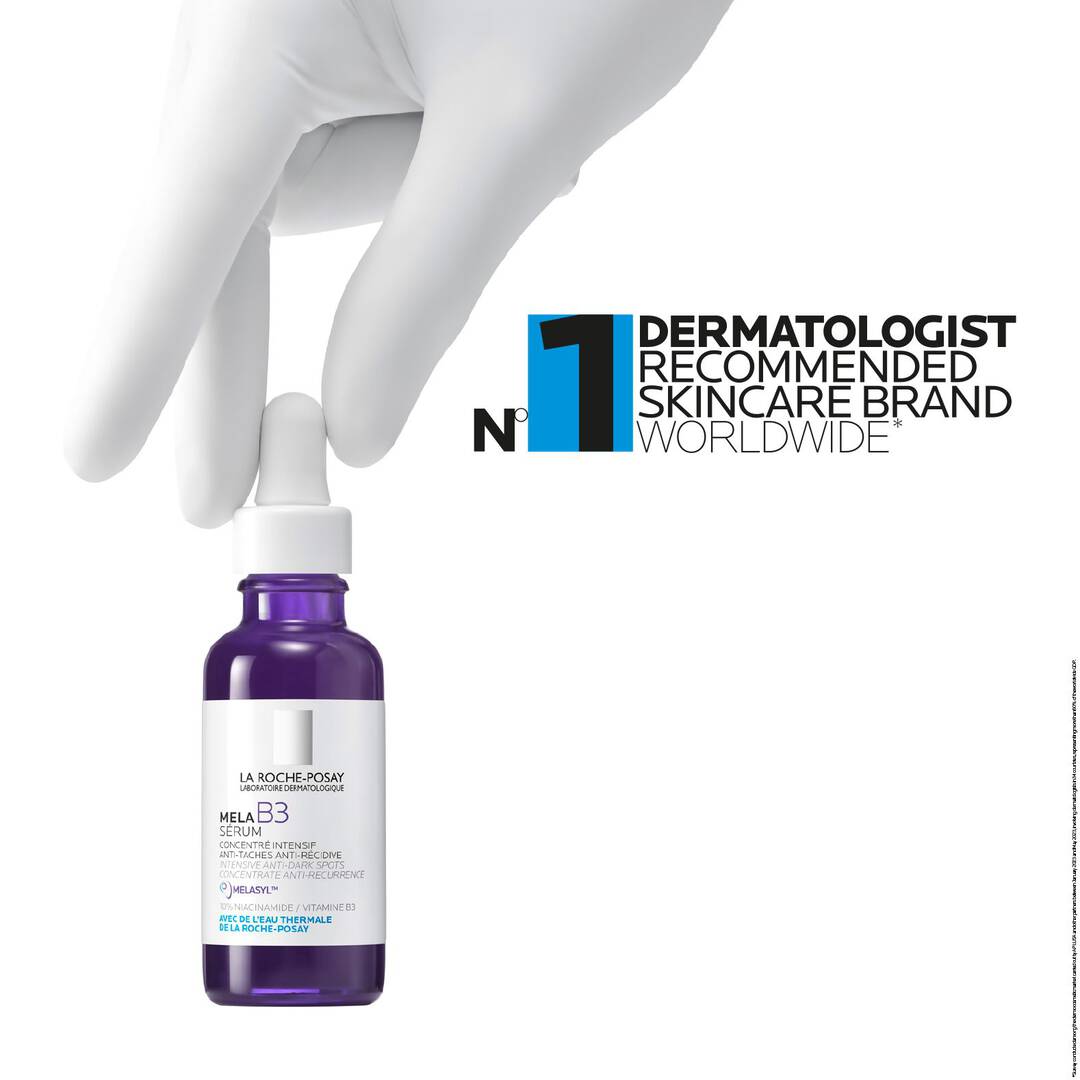 La Roche-Posay Mela B3 Sérum Concentré Intensif Anti-Taches Anti-Récidive Flacon Compte-Gouttes 30ml