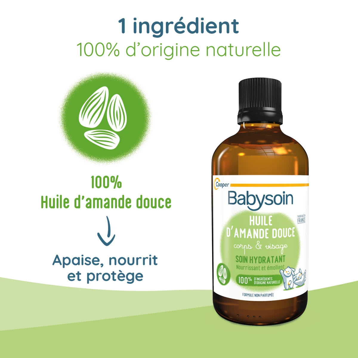 Babysoin Huile d'Amande Douce Flacon 100 ml