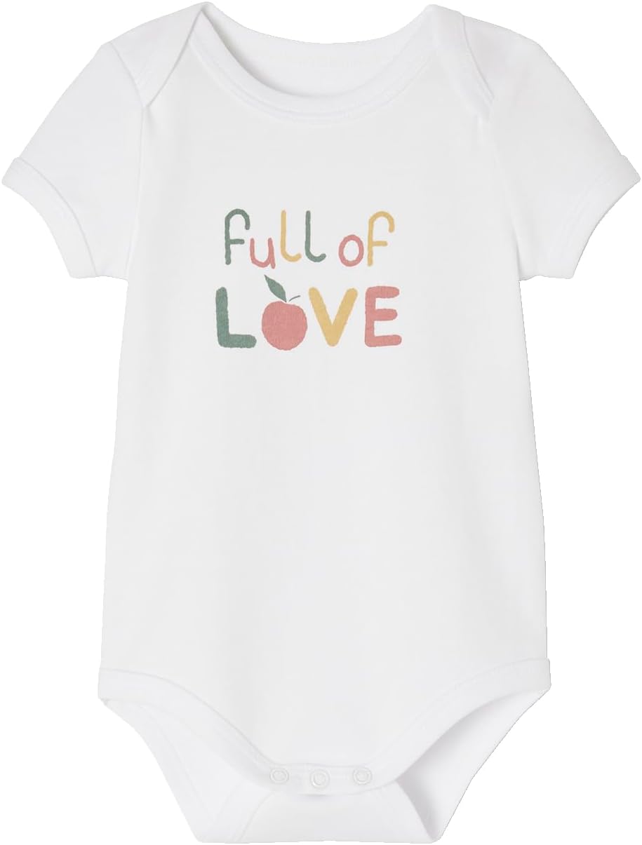 VERTBAUDETLot de 5 bodies emmanchure US bébé en coton biologiquevieux rose36M(97CM)