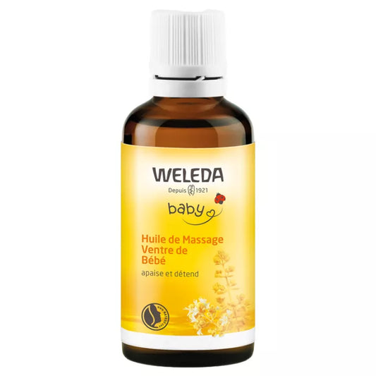 Weleda Huile de Massage Ventre Bébé Calendula - 50 ml