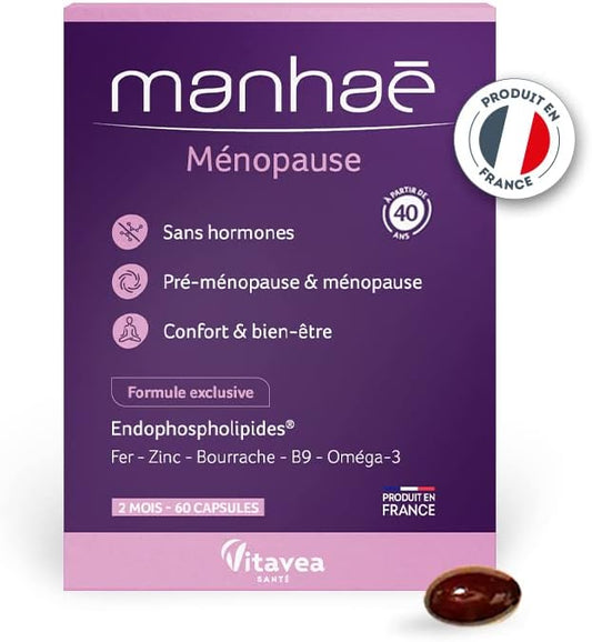 Vitavea Manhaé Ménopause 1 Mois 30 capsules