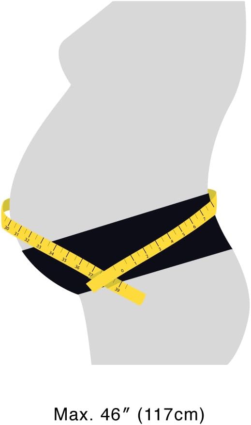 Bracoo Ceinture de Grossesse 2-en-1 MS61, Soutien abdominal et dorsal, Soulager la douleur, Bandage pour Récupération Post-Partum, Bande Légèreté et confort, Rose