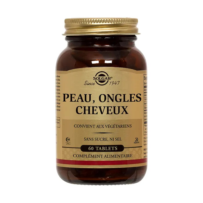 Solgar Peau Ongles Cheveux Comprimés