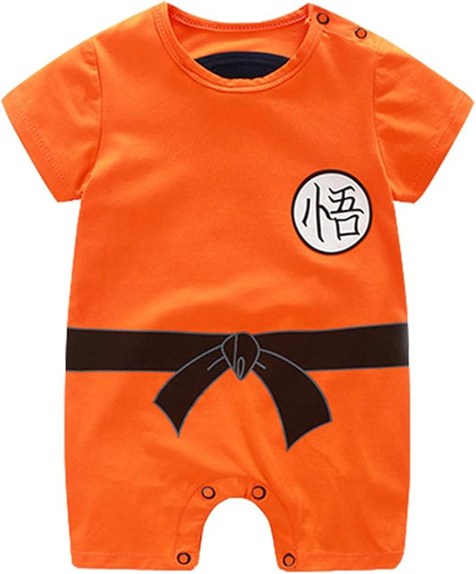 Sxkayxr Grenouillère inspirée de Goku pour nouveau-né, garçon et fille