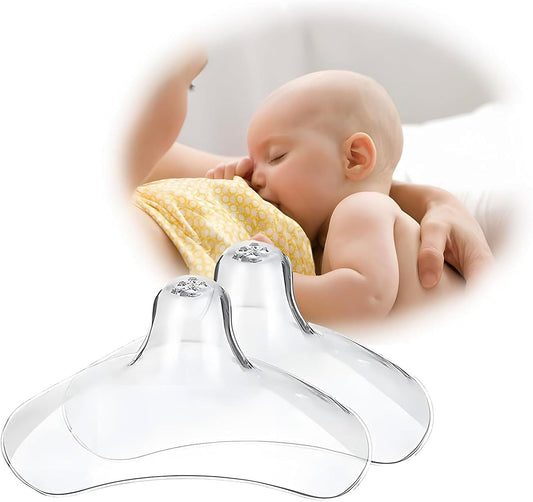 SSKHE Contact Boucliers pour Mamelons d'Allaitement Coquille de Protection en Silicone Souple réutilisable pour l'allaitement des nouveaux-nés et des bébés