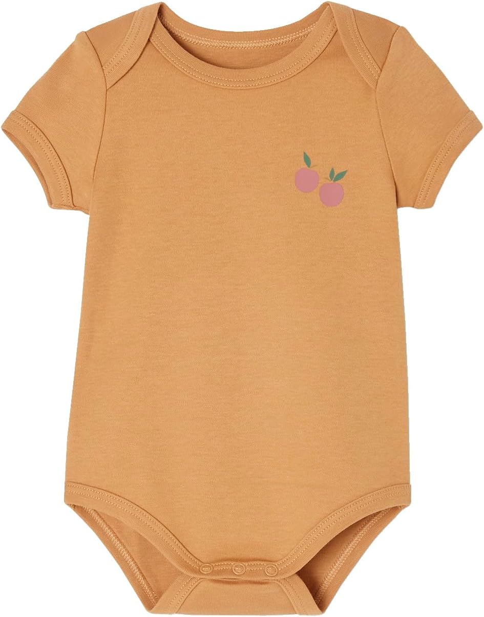 VERTBAUDETLot de 5 bodies emmanchure US bébé en coton biologiquevieux rose36M(97CM)