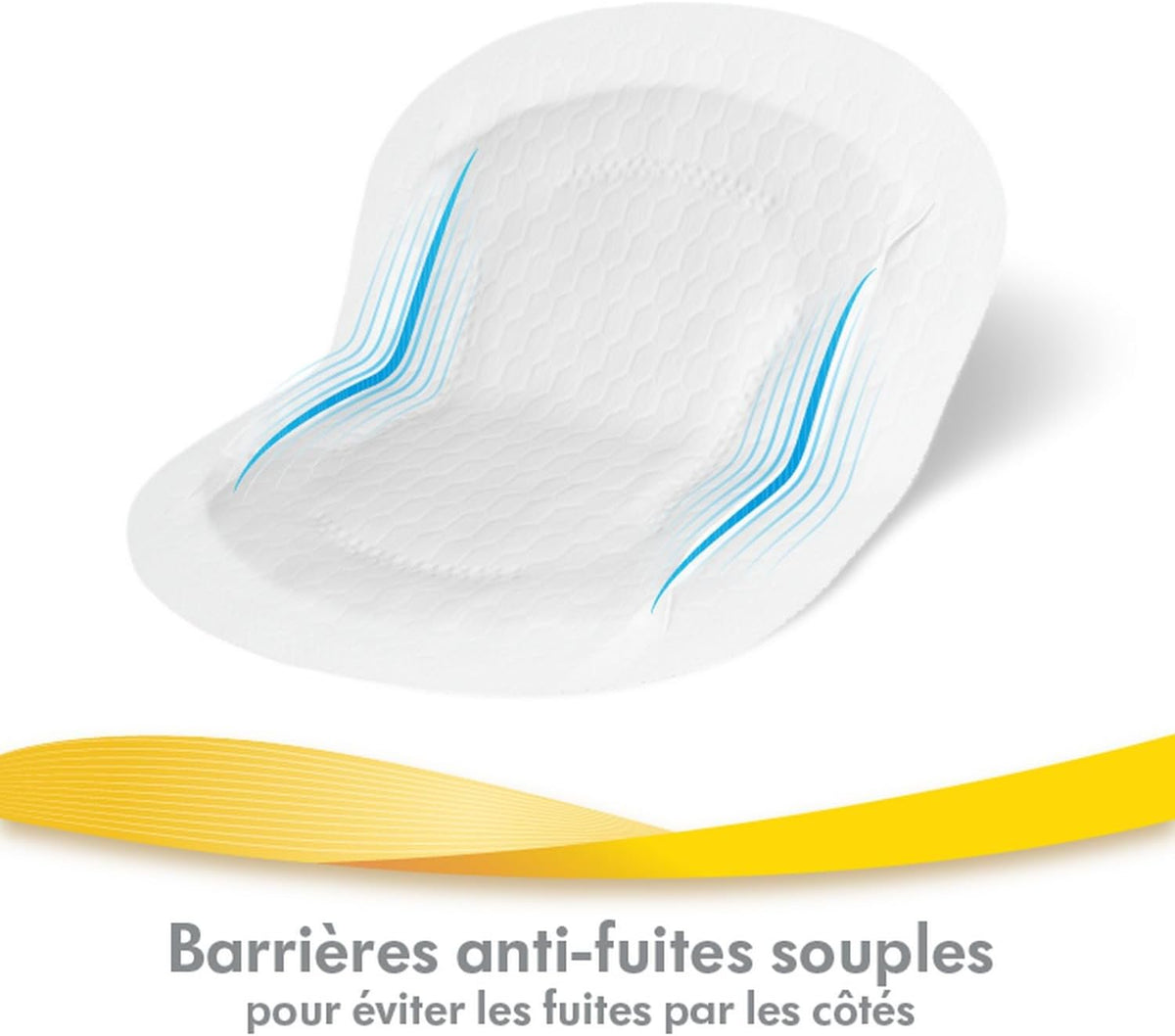 Medela coussinets d'allaitement ultrarespirants, hautement absorbants, design discret pour un port confortable, lot de 120