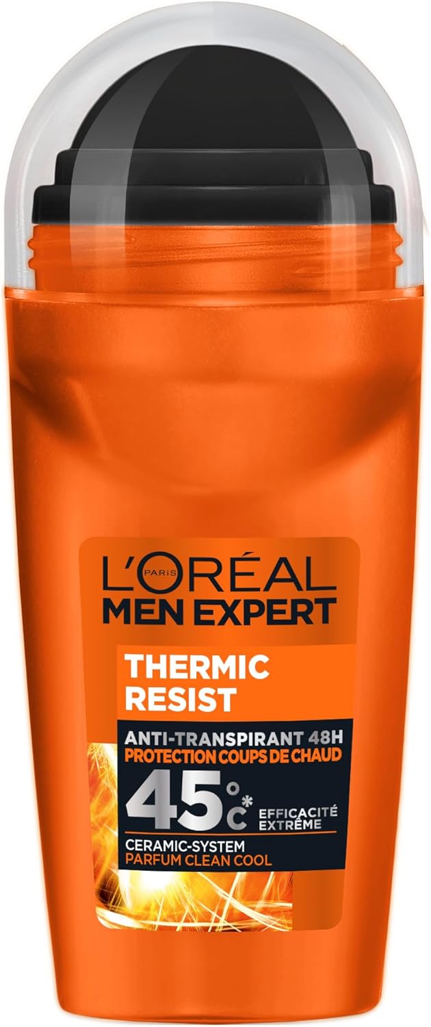 L'Oréal Men Expert - Thermic Resist Déodorant Bille pour Homme - 50 ml