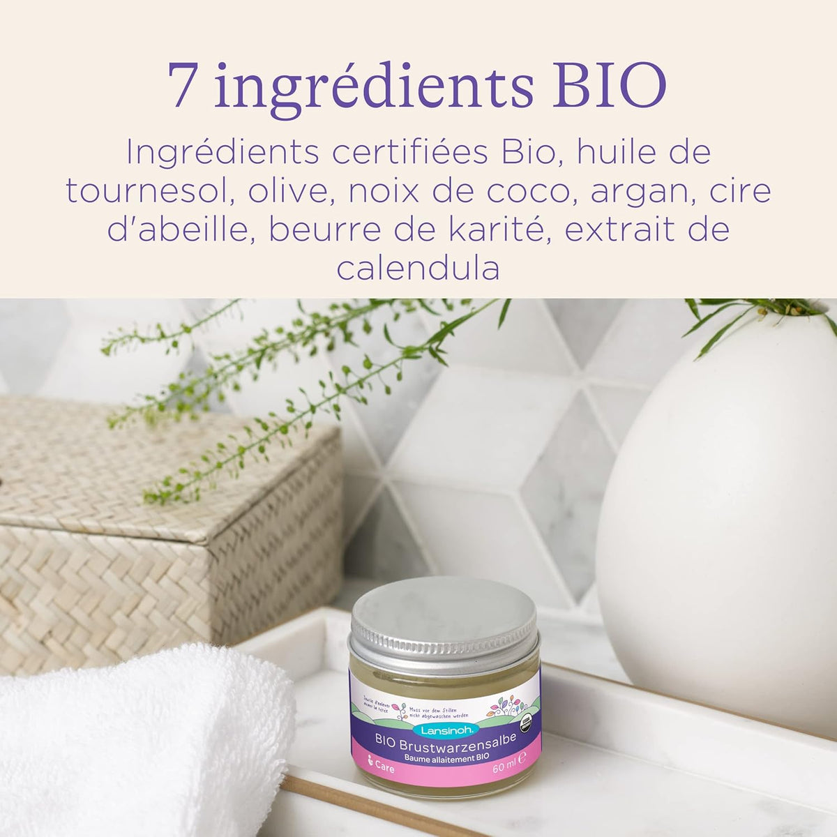 Lansinoh I Baume Allaitement BIO