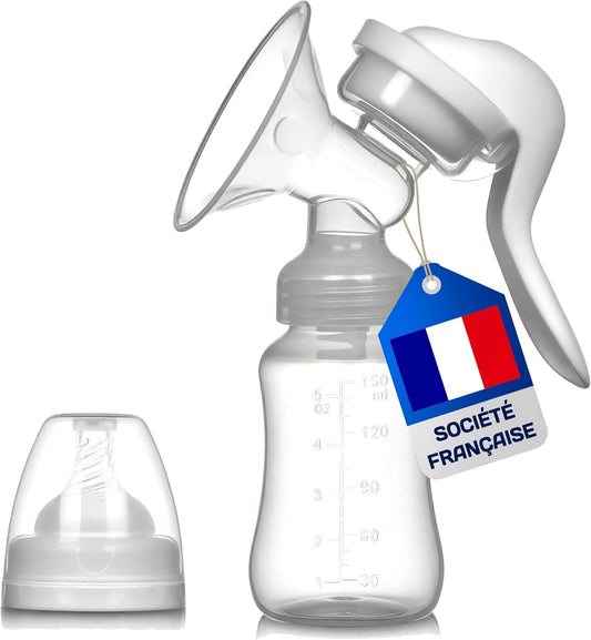 Nedit, Tire Lait Manuel - TireLait Facile À Utiliser - Société Française - Design Sympa et Ergonomique (150mL) - Sans BPA - (1, Tire Lait Manuel)