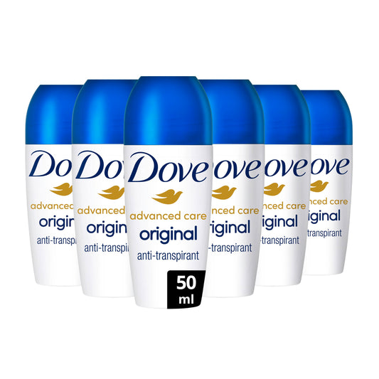 Dove Déodorant Bille AntiTranspirant Advanced Care Original 50 ml x6