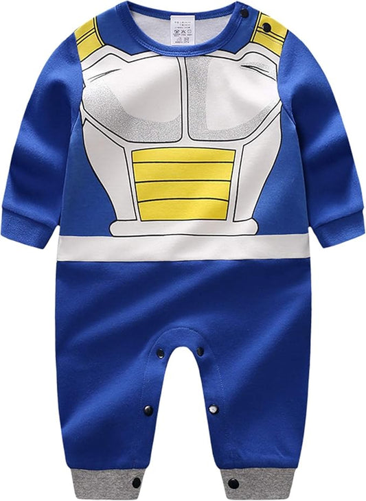 Sxkayxr Grenouillère inspirée de Goku pour nouveau-né, garçon et fille