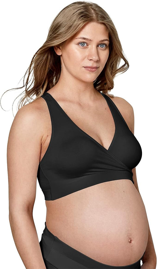 Medela Brassière de nuit Keep Cool | Brassière de grossesse et d'allaitement de nuit sans coutures dotée d'un tissu doux au toucher et d'un maintien dorsal entièrement respirant