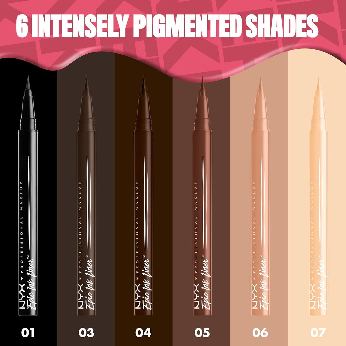NYX Eyeliner Feutre Epic Ink Liner - Waterproof
