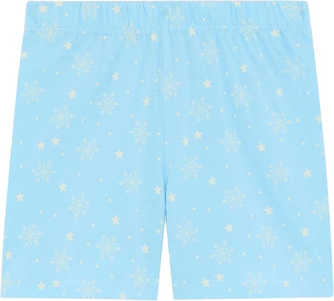 Disney Ensemble Pyjama Court sans Manches Elsa La Reine des Neiges