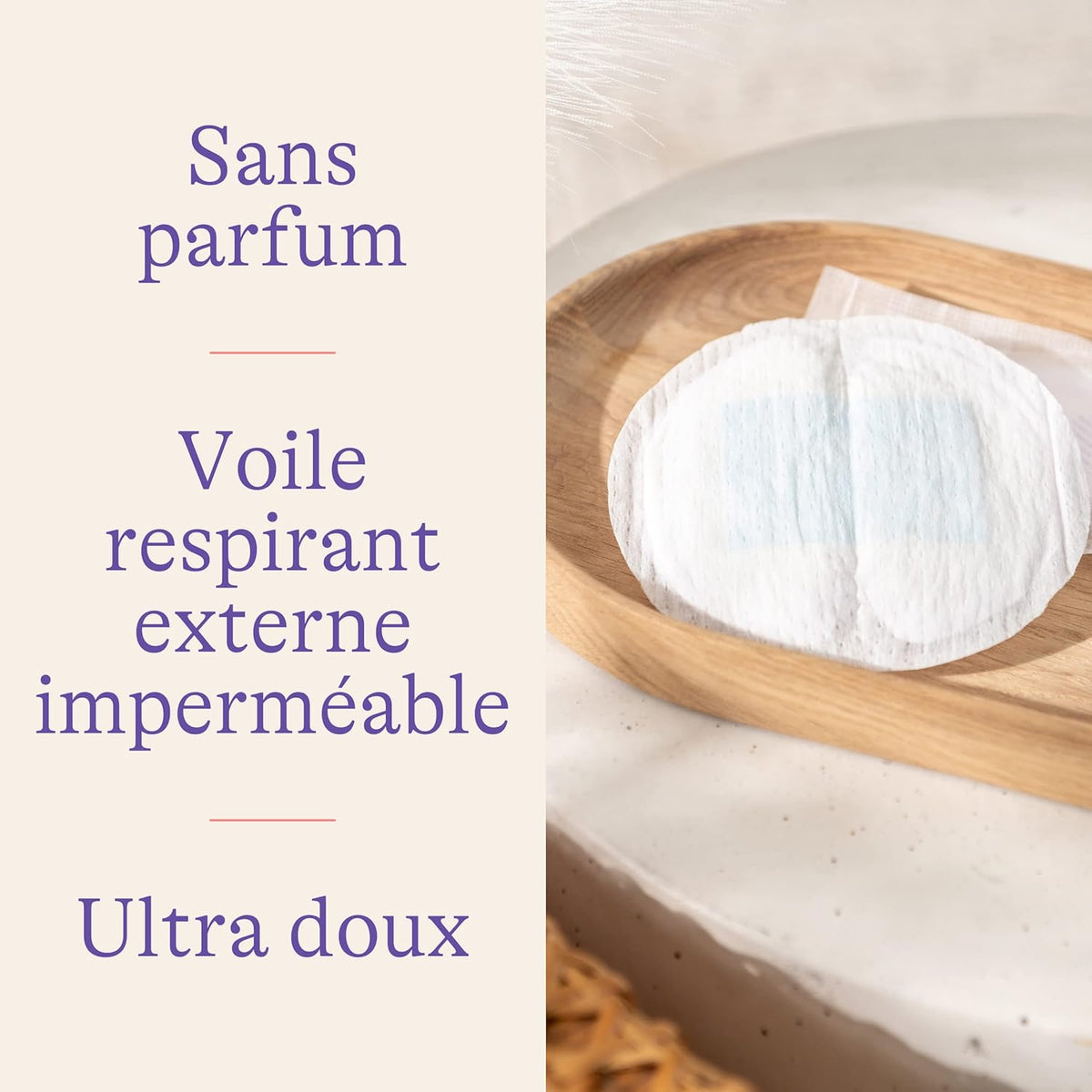 Lansinoh I Coussinets d'allaitement jetables X100, ultra absorbant, de jour comme de nuit, confortables, pour toutes les poitrines