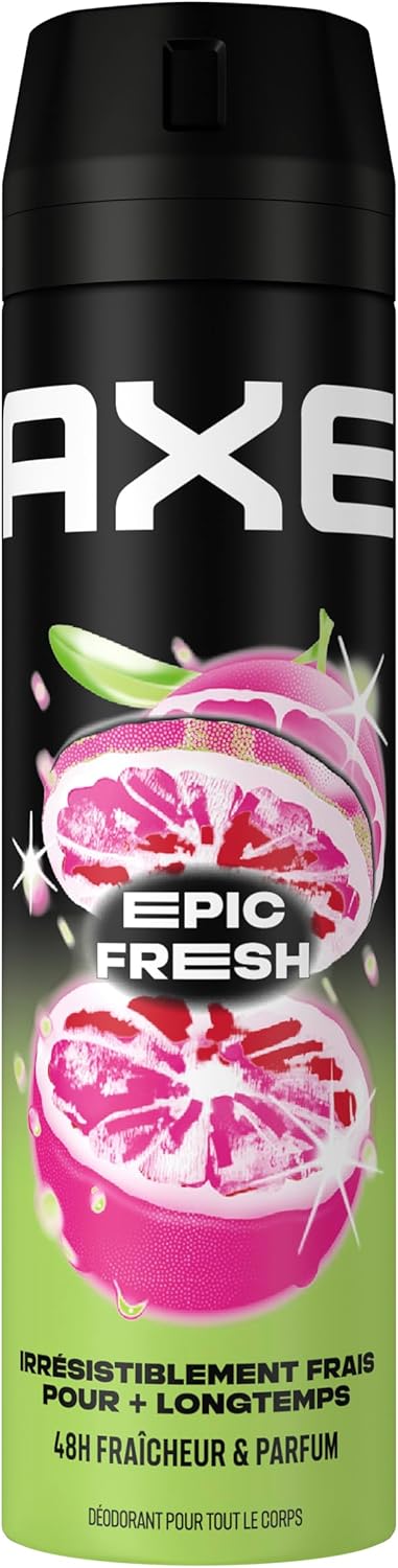 Axe Suprême Déodorant Homme Spray Epic Fresh 48h Fraîcheur & Parfum 200ml