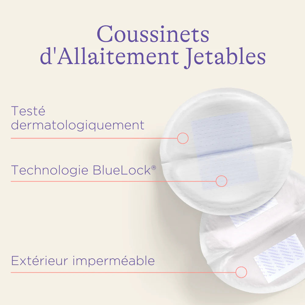 Lansinoh Coussinets d'allaitement Jetables 60 pcs