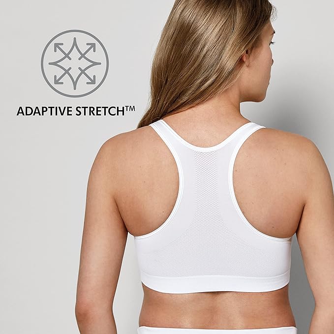 Medela Brassière de nuit Keep Cool | Brassière de grossesse et d'allaitement de nuit sans coutures dotée d'un tissu doux au toucher et d'un maintien dorsal entièrement respirant