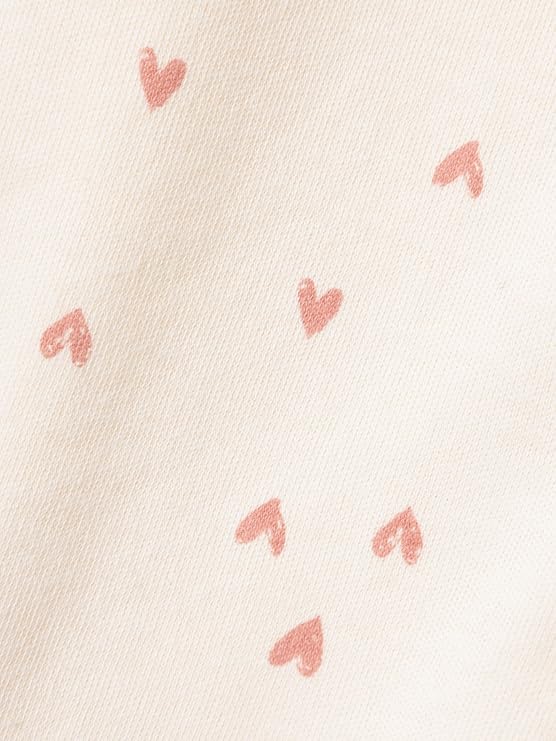 NAME IT Female Nbfnightsuit Zip Buttercream Hearts Noos Pyjama, Crème Au Beurre., 24 Mois EU