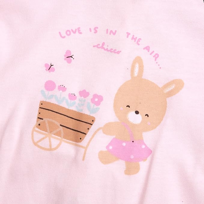 Chicco, Grenouillère pour Bébé en Coton Doux et Léger, avec Ouverture Frontale et Entrejambe Confortable, Conçu en Italie, Vêtements Bébé 0-24 Mois