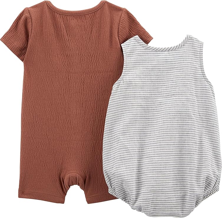 Simple Joys by Carter's Barboteuse (Lot de 2) Bébé garçon