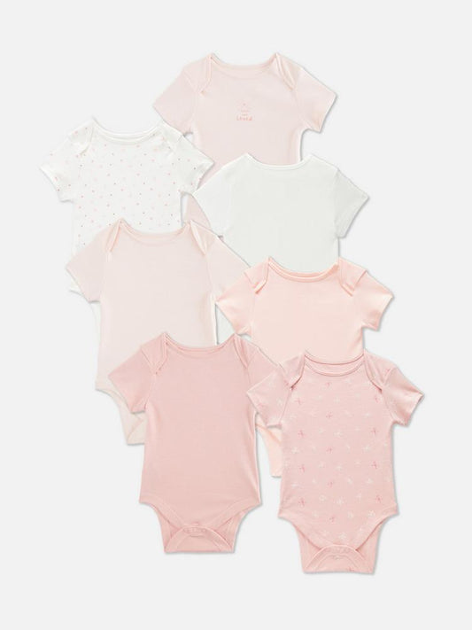 PrimarkLot de 7 bodys à manches courtes
