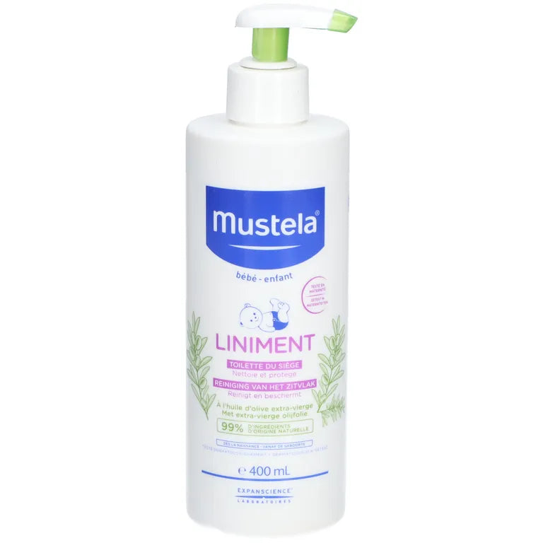 Mustela Bébé-Enfant Liniment Toilette Du Siège Flacon Pompe 750ml