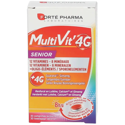 Forté Pharma Multivit 4 g Sénior - 20 Comprimés