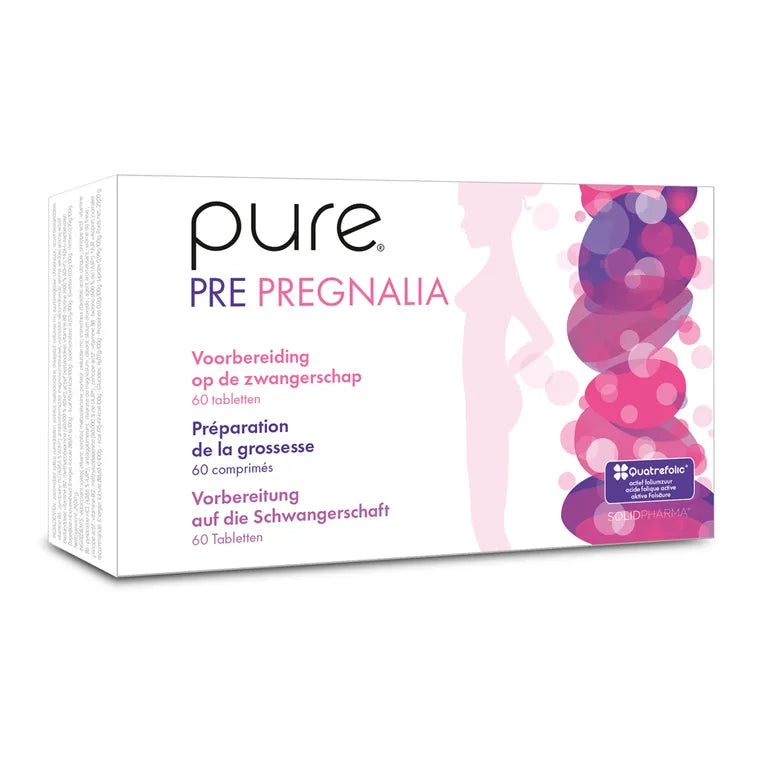 Pure Pre Pregnalia Complément Alimentaire Préparation De La Grossesse 60 Comprimés