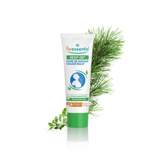Puressentiel Baume de Massage Resp'Ok® Aux 19 Huiles Essentielles - 50 ml