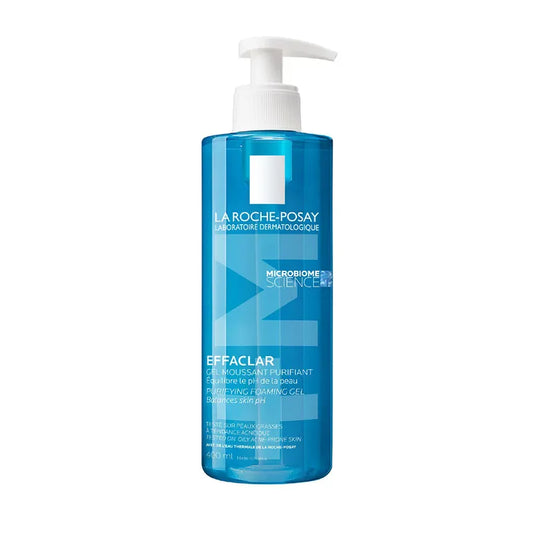 La Roche-Posay Effaclar Gel Moussant Purifiant Peau À Tendance Acnéique Flacon Pompe 400ml