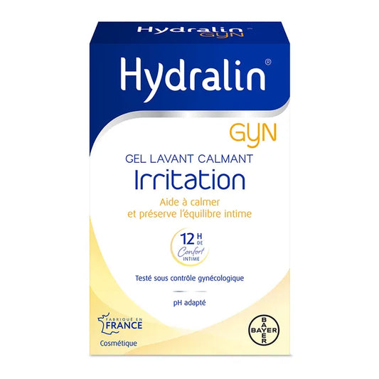 Hydralin Gyn - Gel de Soin Intime - 100 Ml - Gel Lavant Calmant