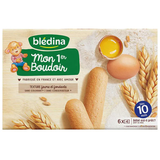 Blédina Mon 1er Boudoir Des 10 Mois 6 Sachets De 4 Boudoirs